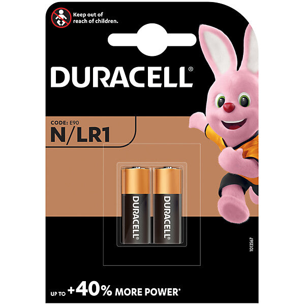 Hückmann Batterie 1,5V Lady LR1 Duracell DMN9100 B2 (Bli.2)